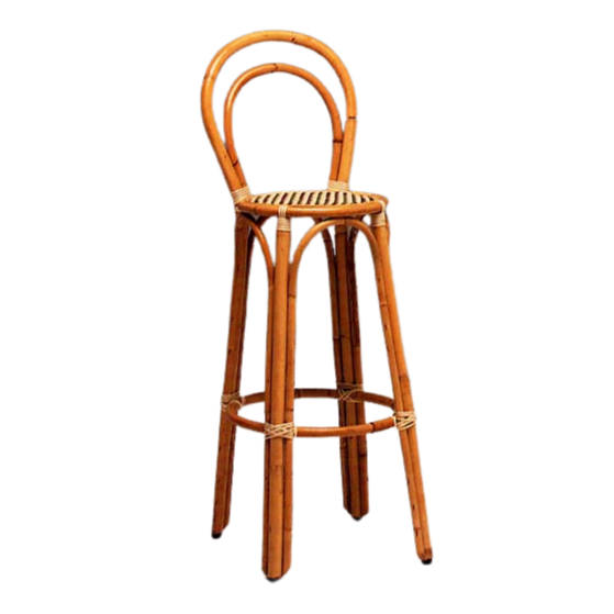 Rattan bárszékek